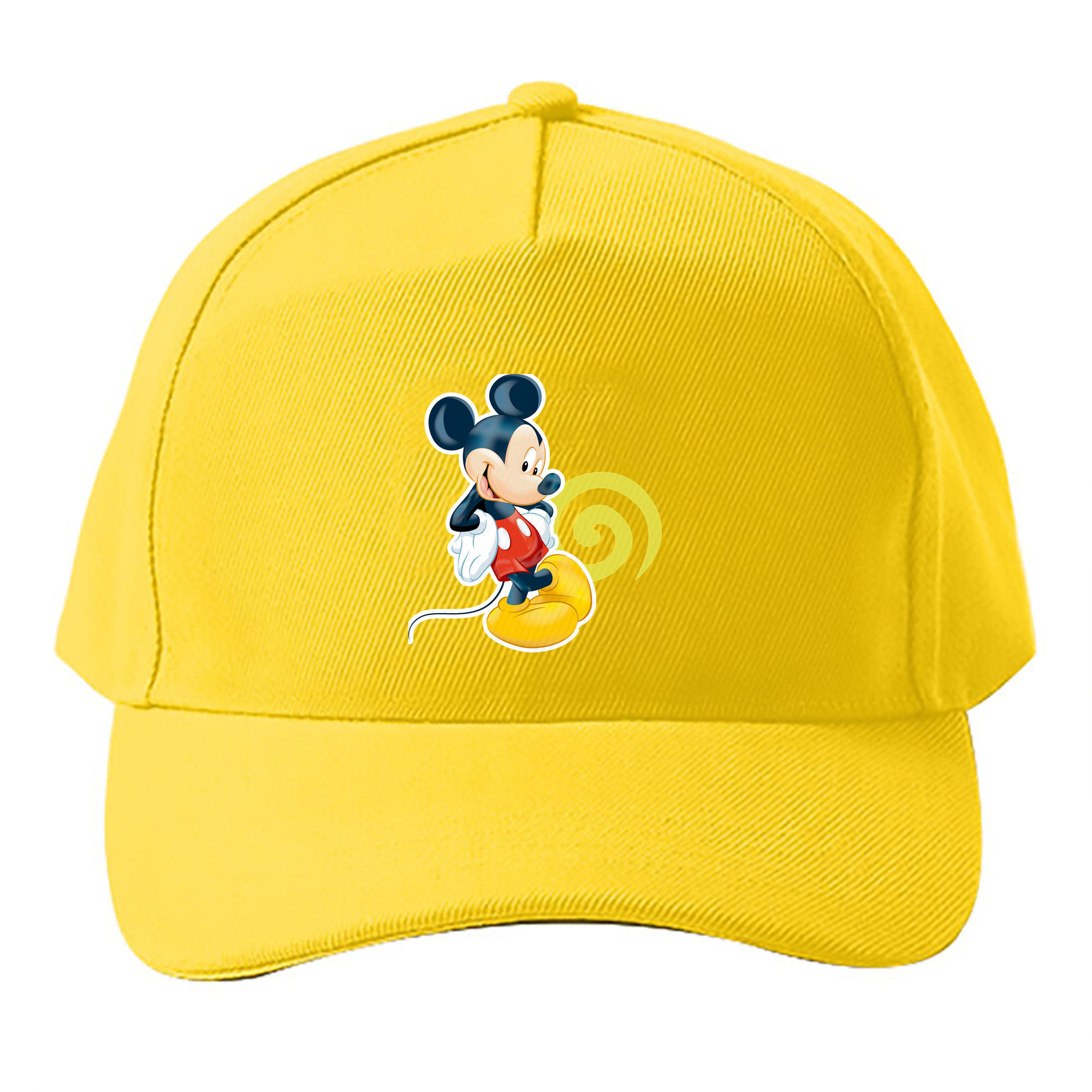 （画像用） ミッキーマウス Mickey Mouse ベースボールキャップ 綿100％ 男女兼用 帽子 スポーツ